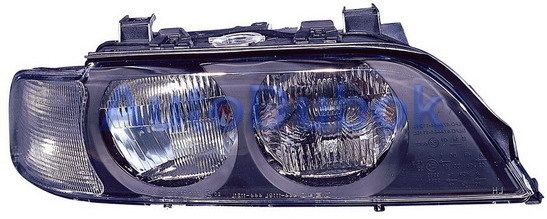 Фара с белым поворотником правая 1996-2000 BME3996-002W-R BME3996-002W-R