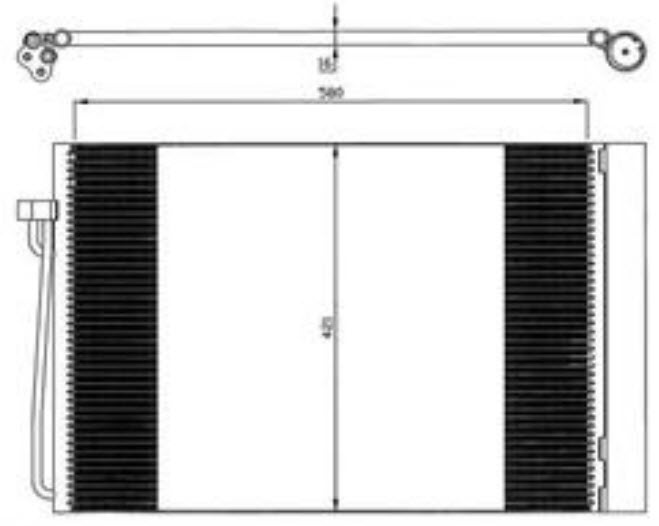 КОНДЕНСАТОР КОНДИЦ (см.каталог) BME6002-931 BME6002-931