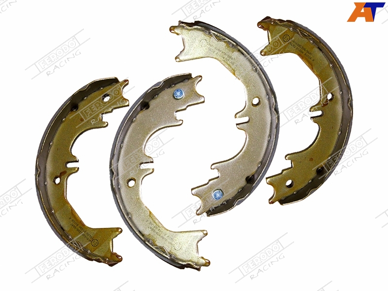 Колодки ручного тормоза TOYOTA LAND CRUISER 98-07 (комплект 4шт) FSB4125 FSB4125