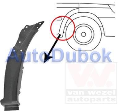 A9066302107 Mercedes Крыло переднее правое нижняя часть для 