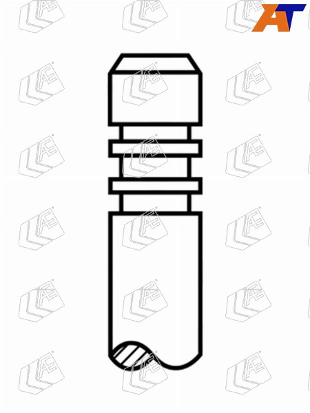 Клапан впускной  (1шт)MB SPRINTER/C(W204)/E(W212) OM 651.955/ 651.911/ 651.925/651.980 V95194 V95194