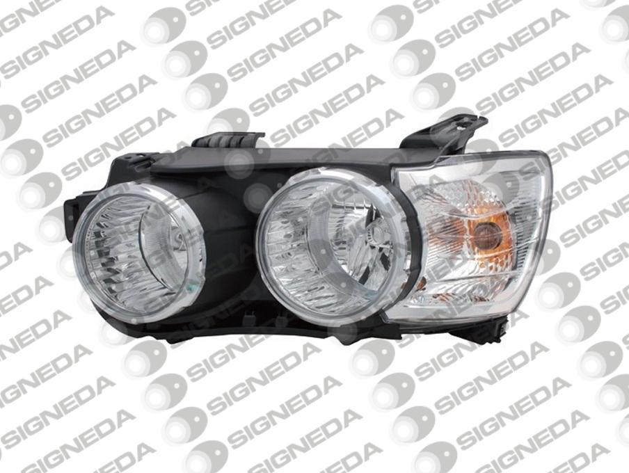 ZCV1115(K)L Signeda Фара под корректор хром ободок левая для 