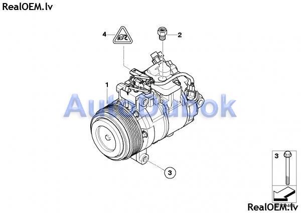 Компрессор кондиционера BME6008-970 BME6008-970