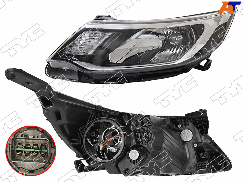 Фара KIA RIO 15-17 LH с электрокорректором TG-123-1106LMLD-M2 TG-123-1106LMLD-M2