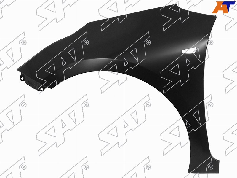 ST-KA03-016-2 Sat Крыло KIA CEED 12- LH (пр-во Тайвань) с отв-м под повторитель для 