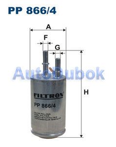 PP8664 PP866/4 Фильтр топливный для 