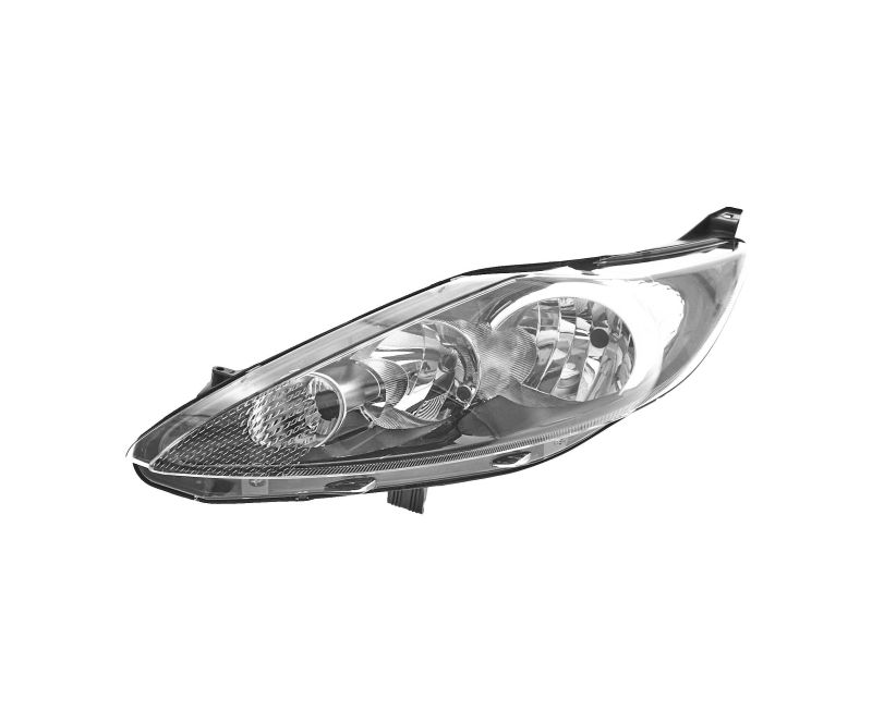 ZFD1187BL TYC Фара пер.лев.эл.с моторо.черн. для 