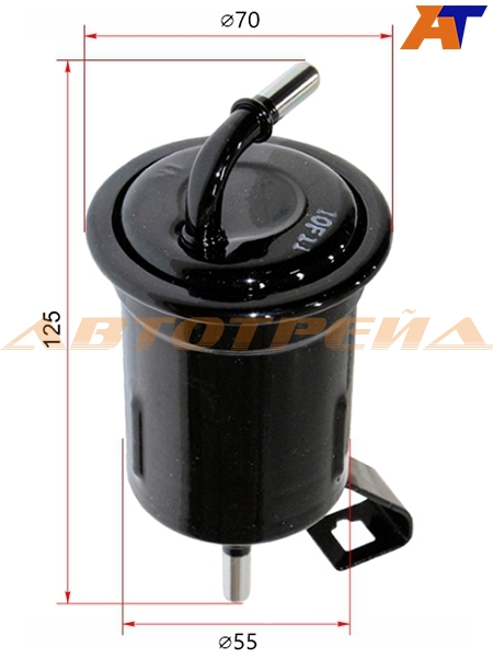 MFT340 Micro Фильтр топливный TOYOTA HILUX SURF/4RUNNER ##N21# 3RZ/2TR/1GR/5VZ 02-09/ LAND CRUISER PRADO 120 3RZ/ для 