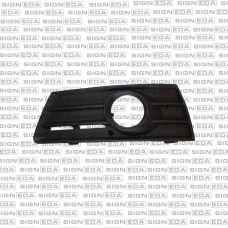 Решетка в передний бампер с отв левая PVW99053CAL PVW99053CAL