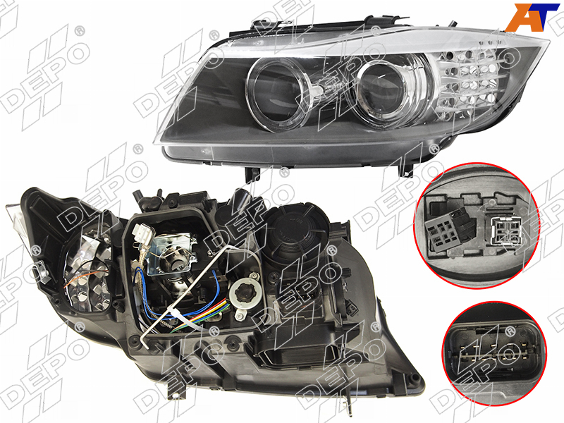 ФАРА ЛЕВАЯ КСЕНОН E90 4ДВ/E91 WAGON 08-11 444-1167LMLEHM2 444-1167LMLEHM2