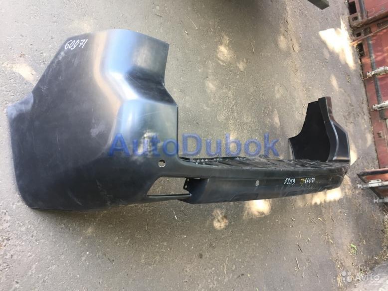Бампер задний с отверстиями под датчики парковки TYPRD09-640 TYPRD09-640