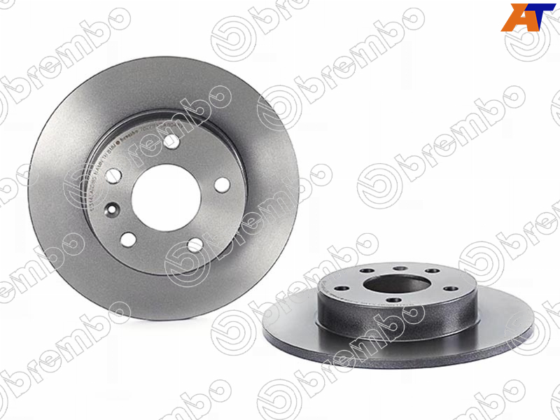 08.7627.11 Brembo Диск тормозной задн, CHEVROLET: ZAFIRA 2.0 99- \ OPEL: ASTRA G 1.8 16V/2.0 16V/2.0 16V OPC/2.0 DI/2.0 DTI 16V/2.0 OPC/2.2 16V/2.2 DTI 98-09 для 