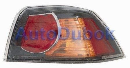 Фонарь наружный правый черный 214-19A9R-UE2C