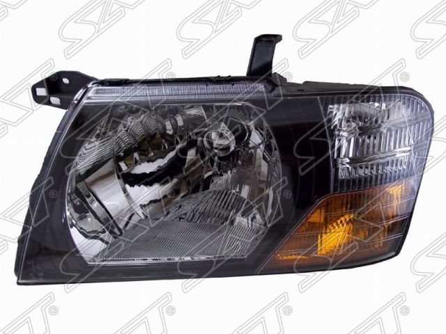 Фара левая без корректора внутри черная ST2141159BL ST2141159BL
