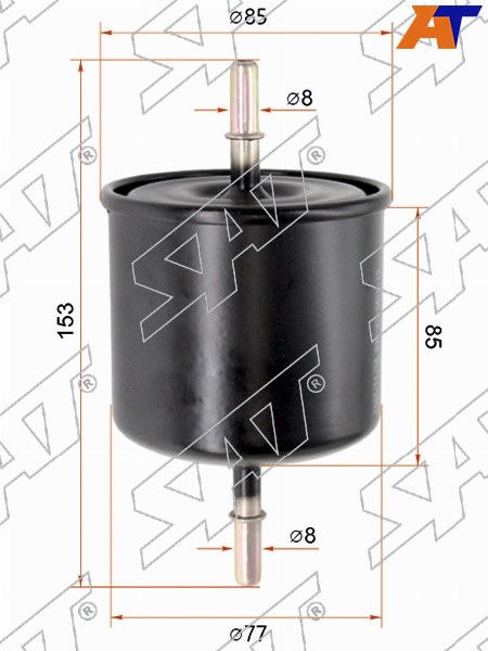 Фильтр топливный MAZDA TRIBUTE 00-08/FORD MAVERICK 01-08 ST-AJ03-13-480 ST-AJ03-13-480