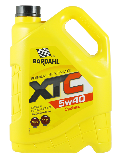 Масло моторное Bardahl XTC 5W40 синтетическое 5л 36163 36163