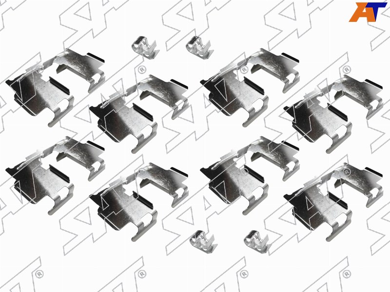 ST-349-0017 Sat Комплект монтажный тормозных колодок RR TOYOTA CAMRY 06-15/LEXUS ES250/350/300H 12-18 для 