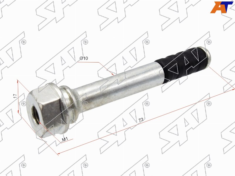 ST-GS1D-33-998 Sat Направляющая суппорта FR MAZDA 6 GH 2008-2013 для 