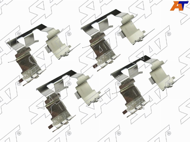 ST-349-0041 Sat Комплект монтажный тормозных колодок RR TOYOTA CALDINA 02-07/CAMRY 01-11/HIGHLANDER/KLUGER 00-07 для 