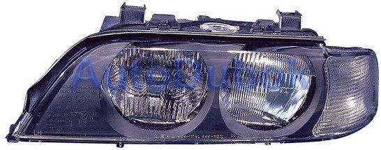 Фара с белым поворотником левая 1996-2000 BME3996-002W-L BME3996-002W-L