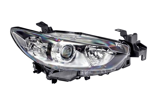 Фара правая под корректор внутри черная линзованная бел катафот MAZDA 6 12-14 2161167RLDEM2 2161167RLDEM2