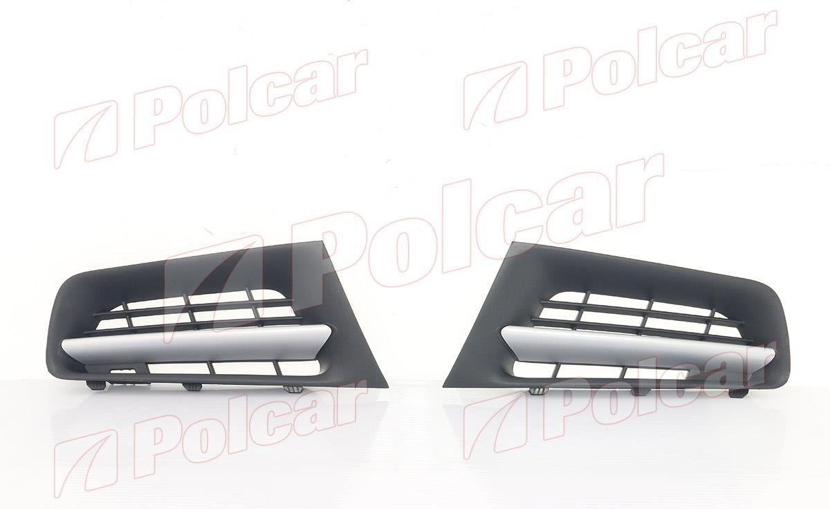 60132713J Polcar Решетка в бампере левая+правая для 