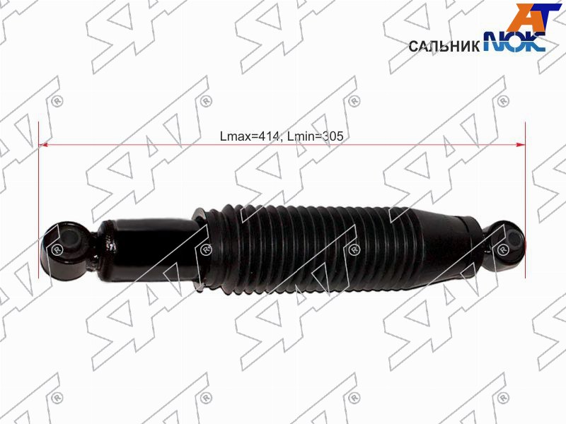ST-55300-4L002 Sat Амортизатор задний HYUNDAI SOLARIS/ACCENT/KIA RIO 11- LH=RH для 