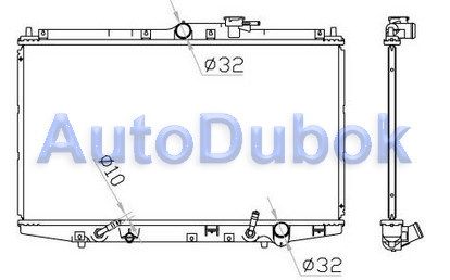 Радиатор охлаждения АТ HDACR98-914 HDACR98-914