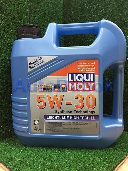 Масло моторное LIQUI MOLY 4л 5W30 синтетика Leichtlauf High Tech 39006 39006