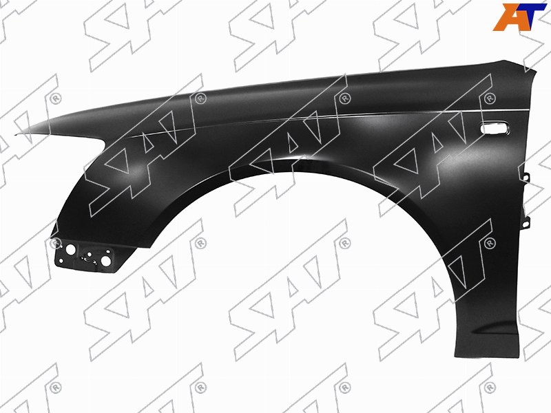 ST-AU15-016-2 Sat Крыло переднее AUDI A6 05-08 LH с отв. под повторитель, сталь для 