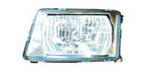 AI10083-003H-L China AUDI 100 ФАРА ЛЕВ ТЮНИНГ ХРУСТАЛ ПРОЗРАЧ ВНУТРИ ХРОМ для 