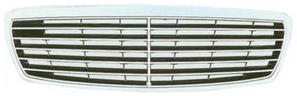 W211 РЕШЕТКА РАДИАТОРА (elegance) 4 ПОЛОСК (Тайвань) ХРОМ-СЕР MD21102-101HG MD21102-101HG