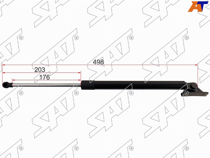 ST-5802A326 Sat Амортизатор крышки багажника MITSUBISHI ASX 10- RH для 