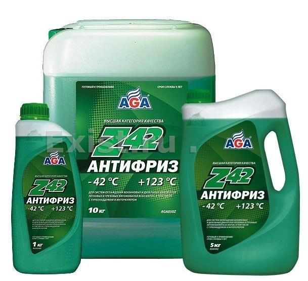 Антифриз зеленый 1л. AGA048Z AGA048Z