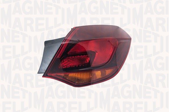 Фонарь задний наружный Opel Astra J  09-&amp;gt;15 (затемненный) правый 714021651803 714021651803