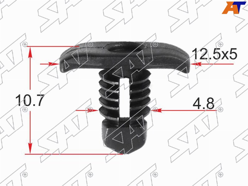 Клипса крепления обшивки двери VAG (10 штук) ST-M12538 ST-M12538