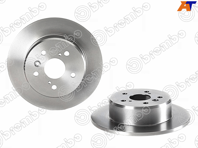 08.9179.10 Brembo Диск тормозной зад TOYOTA Harrier/RX300 2WD #10, Kluger 2WD ACU/MCU20, Camry ACV3#/MCV30 (Eu) для 