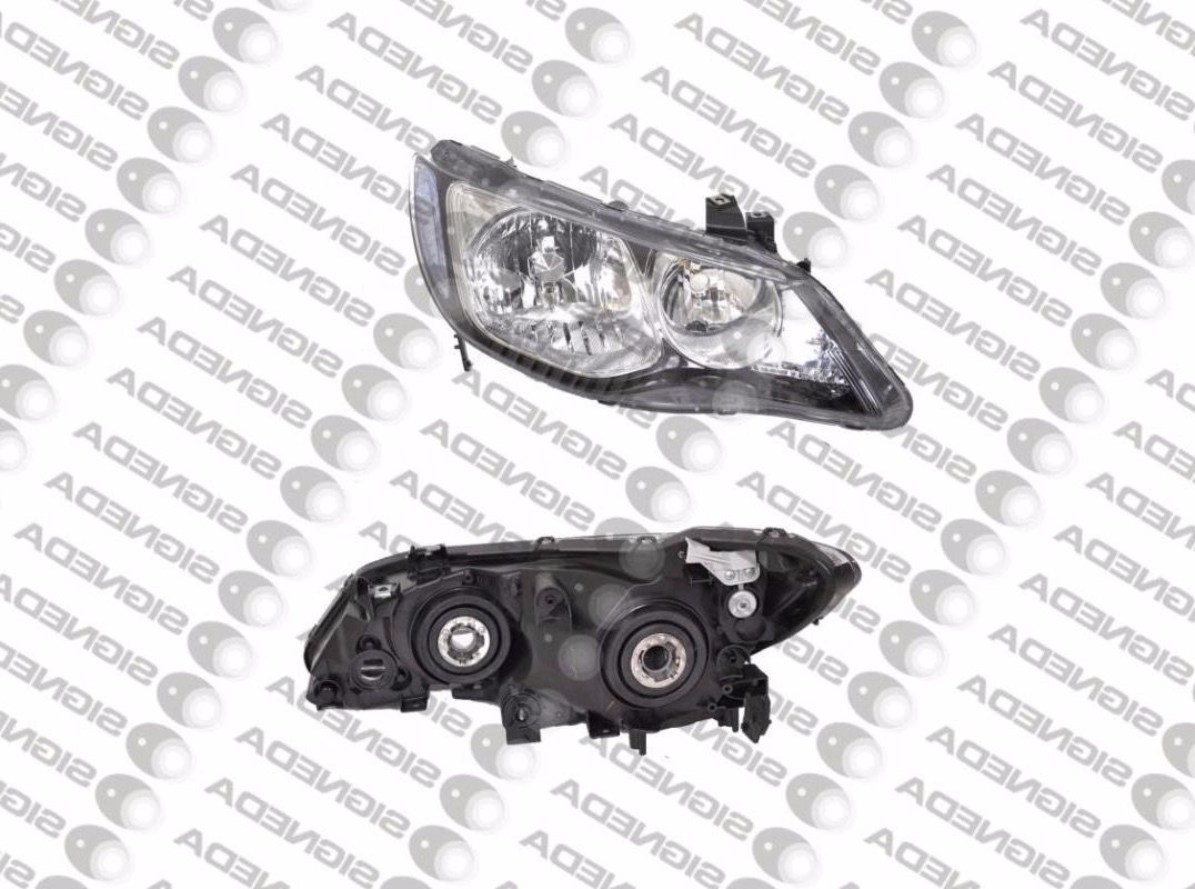 ZHD1159R TYC Фара правая механический корректор 2006-2008г для 