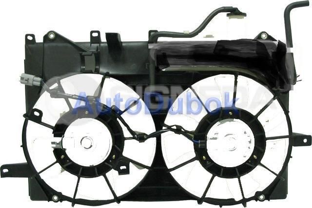 Диффузор охлаждения без моторов RDTY590040S0 RDTY590040S0