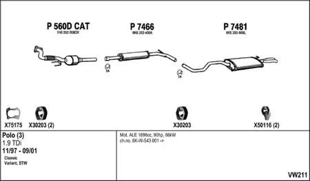 БЕНЗОНАСОС GOLF2 0580453914 +A6, A8 VW211 VW211