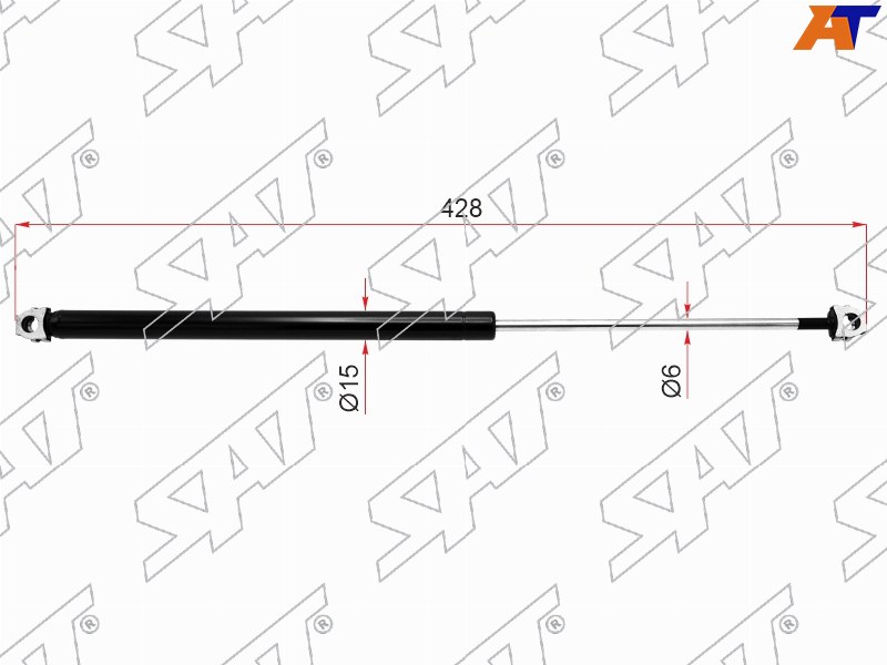 ST-51238119558 Sat Амортизатор капота BMW 3 (E36) 92- для 