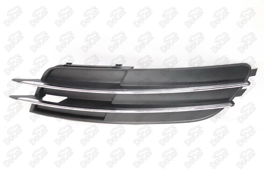 Накладка фары противотуманной Прав. с хромом глухая Audi A6 2011-2014 4G0807682-DCR 4G0807682-DCR