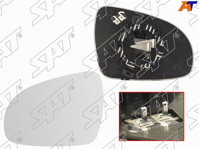 Полотно зеркала KIA SPORTAGE IV 16-22 LH с обогревом ST-121-0005 ST-121-0005