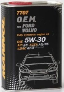 Масло моторное Mannol 7707 O.E.M. for FORD VOLVO A5/B5 5л 4042 4042