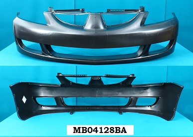 Бампер передний `03-05г MU23132B MU23132B
