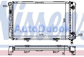 MD20181-911 Termal Радиатор охлаждения для 