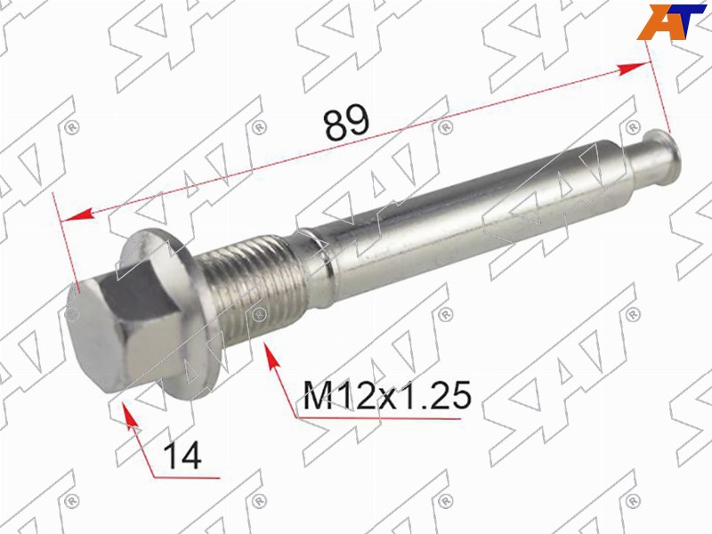 Направляющая суппорта RR MAZDA 6 GG ST-GJ6A-26-699 ST-GJ6A-26-699