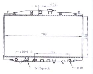 РАДИАТОР ОХЛАЖДЕН AT 2 HDACR03-915