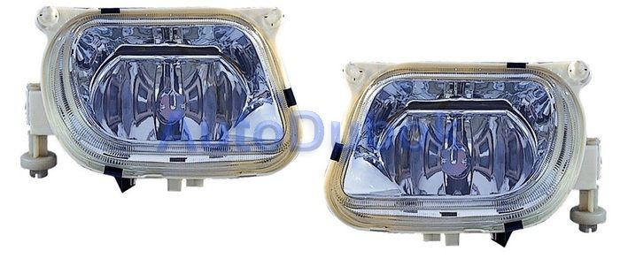 440-2003PXUQ Depo Противотуманная фара л+п (комплект) тюнинг прозрач хрустал для 