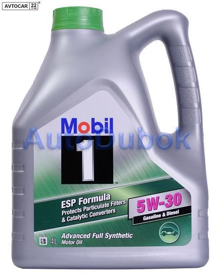 Масло моторное Mobil 4л 5W30 синтетика ESP Formula 154285 154285